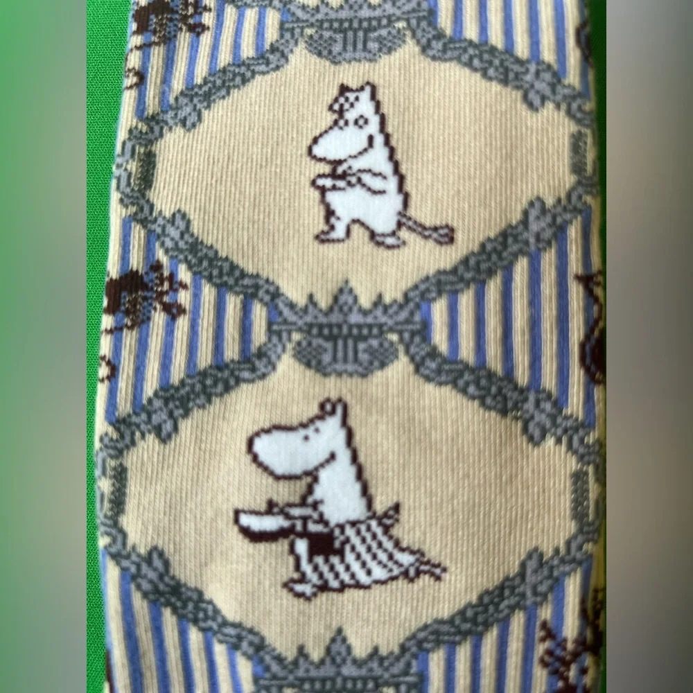 Moomin Celebration Crew Socks Unisex Lavender Size L-XL